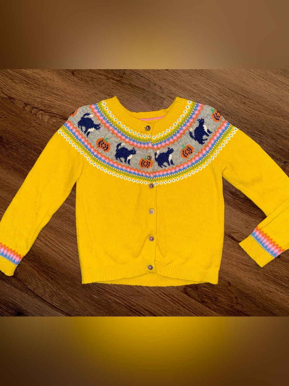 Mini Boden Halloween Cardigan (4-5Y)